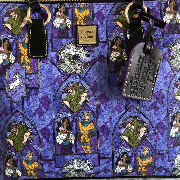 Disney Dooney & Bourke Hunchback Anniversary Tote - Picture 4 of 11